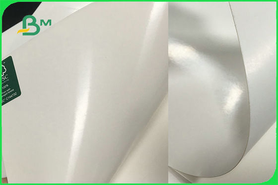 FSC FDA Beyaz Gıda Güvenli FBB Kurulu 15g PE Kaplı Kağıt Bardak Yapımı Için Özel