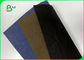 ADEDI 1 Yard 0.3mm 0.55mm Fiber Renkli Çanta Tasarımı Için Yıkanabilir Kraft Kağıt