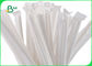 24g 28g Hasır Sarılmış Kağıt Su Geçirmez Beyaz Kraft Kağıt Genişliği 22 - 44 mm