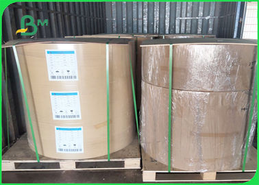 400 / 600mm 70gsm Grade A Craft Kağıt Makaralarında% 100 Gıda Sınıfı Yazdırılabilir
