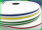 Beyaz Kraft Kağıt Rulo 14mm * 5000M 60g 120g Suya Dayanıklı Renkli Hasır Kağıt