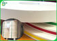 60G 120G Dilimli Beyaz Kraft Kağıt Renkli Rulo Saman Ambalaj Kağıdı 28G