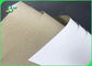 Sınıf AA 140gsm 170gsm Ambalaj için Geri Dönüşümlü Beyaz Üst Kraft Astar Kağıdı
