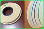 FDA SGS Beyaz Kahverengi İçme Straw Kağıt Ruloları 60gsm 15mm - 600mm
