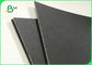 Geri Dönüşümlü Kağıt Hamuru 250gsm - 800gsm Takvim İçin Bir Taraflı Siyah Kağıt Karton