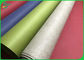 Su Geçirmez Eko Malzeme Mavi / Gri Renkli Yıkanabilir Kraft Kağıt Rulo Çantalar için