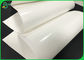 Gıda Sertifikalı 60G + 10G PE Film Sarma Beyaz Kraft Kağıt Rulo 1250mm Genişlik