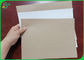 Geri Dönüşümlü Hamuru 170 Gram 200 Gram Kaplı Dubleks Kurulu Karton Yapımı İçin Beyaz Üst Test Liner