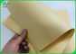 Biyobozunur bambu hamuru Kağıt 70g 90g Kahverengi Gıda Sarıcı için Ambalaj Kağıdı