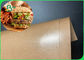 Yiyecek Paketi Yapmak İçin Odun Hamuru 250g + 15g Tek Taraflı PE Kaplı Kağıt