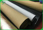Sırt Çantası Yapımı İçin Güçlü 0.55mm Doğa Kahverengi Yıkanabilir Kraft Geri Dönüşümlü Kağıt Rulosu