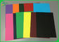Kaplamasız Geri Dönüştürülmüş Malzeme Renkli Bristol Kağıt 220gsm 230gsm 787mm 889mm Boyutlu