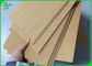 Kek Kutusu Yapımı İçin% 100 Bakire hamuru 350gsm 400gsm Kahverengi Renkli Kraft Liner Kağıt