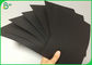 Yumuşak Kapak Kitap Son Sayfası Yapmak İçin Saf Odun Hamuru Koyu Siyah Kaplamasız Kağıt