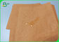 Geri Dönüştürülebilir Cüzdan Yapımı İçin Yıkanabilir İyi Esneklik 0.55mm Kraft Kağıt Kumaş
