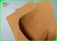 Geri Dönüştürülebilir Cüzdan Yapımı İçin Yıkanabilir İyi Esneklik 0.55mm Kraft Kağıt Kumaş