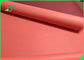 Yeniden Kullanılabilir Kraft Kağıt Kumaş Yıkanabilir Kağıt 0.55mm Kırmızı Renkli 150cm