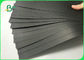 160gsm - 400gsm Hediye Kutuları Ambalajında% 100 Odun Hamuru Siyah Karton