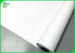 Plotter baskısı 80GSM Beyaz CAD Çizim Kağıdı Rulosu 24 inç * 150 Feet