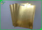 Geri Dönüşümlü Çanta İçin Suya Dayanıklı 0.3mm 0.55mm Altın Renkli Yıkanabilir Kraft Kağıt