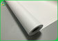 Baskı Fabrikası Odun Hamuru için 36 '' x 50m 20lb Beyaz Plotter Kağıdı