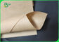 Doğal Gıda Sınıfı Kahverengi Kraft Ambalaj Kağıdı 50gsm Kaplamasız Kraft Kağıt
