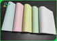 Lazer ve Mürekkep Püskürtmeli Yazıcılar için 50gsm Beyaz CB CF Renkli CFB Karbonsuz Fotokopi Kağıdı