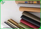 Renkli Yıkanabilir Kraft Liner Kağıt Rulo Mat Yüzey Pembe Yıkanabilir Kraft Kağıt Torbalar