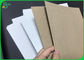 Kağıt Bardak Tutucu için Geri Dönüştürülebilir 140gsm 170gsm Beyaz Kil Kaplı Kraft Arka Tahta