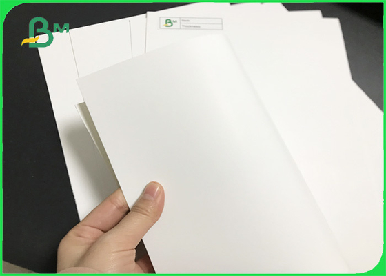 Gıda Sınıfı 270gsm 460micron Çift Taraflı Doğa Beyaz gıda Karton Levhalar