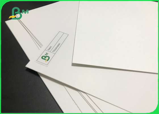 Gıda Sınıfı 270gsm 460micron Çift Taraflı Doğa Beyaz gıda Karton Levhalar
