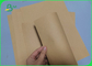 Çimento torbaları için güçlü kalite 90gsm Yarı Genişletilebilir kahverengi Kraft kağıt rulolar