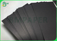 Mix Odun Hamuru Mat 150gsm 350gsm Çift Boş Siyah Kart Stoğu Kağıt Karton Levha