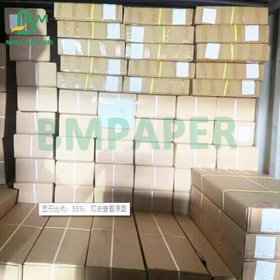 55 gram 80 mm * 75 m Boş Beyaz POS makbuzu Termal Kağıt Jumbo Roll