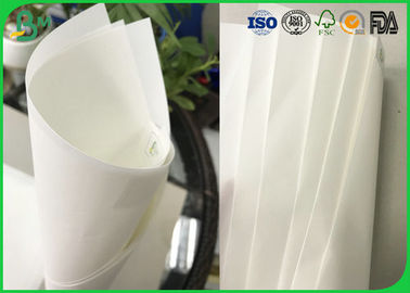 FSC Belgeli 120gsm - 240gsm PE Kuşe Kağıt / Ofis Dizüstü İçin Çift Taraflı Beyaz Taş Kağıdı
