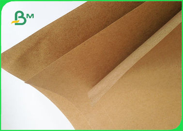 Ambalaj için 170gsm 450gsm FSC Sertifikası Geri Dönüşümlü Pulp Kahverengi Kraft Kağıt