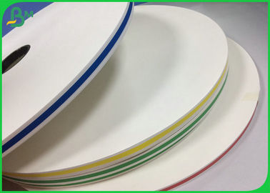 15MM% 100 Saft Straw Kağıt Rulo / Kağıt Straw İçin Hammadde