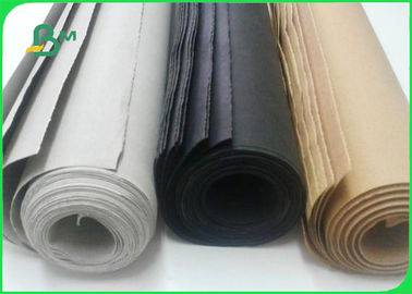 DIY Torbalar İçin Toksik Olmayan 0.3mm 0.55mm Baskılı Yıkanabilir Kraft Kağıt