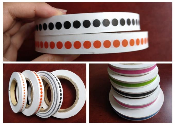 FDA Approved 60gsm 80gsm Printed White Straw Paper Harmless With 15mm Width