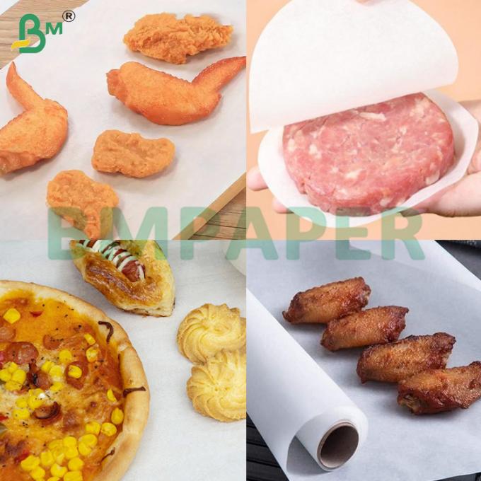 42gsm 500×600mm Two Side Silicone Coated Steaming Paper Sheets product display