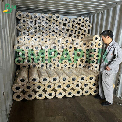 Yüksek Emiciliğe Sahip Doğal Kraft Kağıdı 70gsm 90gsm Çiftlik Astarları İçin