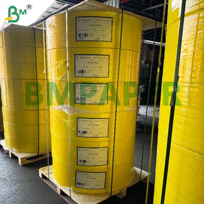 NCR Kağıdı Karbonsuz Kopya Kağıdı Rulo, % 100 Bakire Elyaflar, 48 gsm - 80 gsm Temel Ağırlık ve CB CFB CF Kaplama