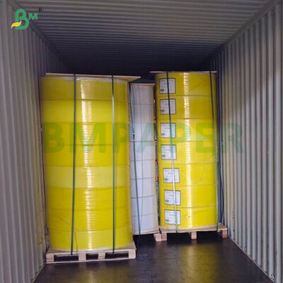 Beyaz Mavi Sarı 78-85g Karbonsuz Kopya Kağıdı 214mm 305mm 650mm Rulo