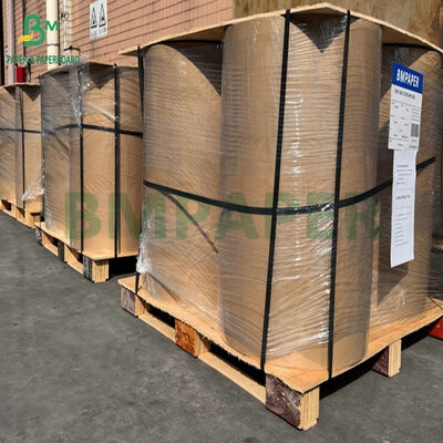 80gsm 90gsm Kaplamasız Kahverengi Kraft Kağıt Gıda Paketleme Torbaları İçin 1000mm 1100mm
