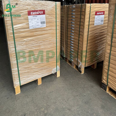 380mm 400mm 40gsm +10PE Beyaz MG Kraft Kağıt Ruloları Şeker Paketi İçin