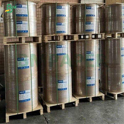 80G 90G Gıda kalitesi Yüksek Yıkım Direnci Çuvalı Kraft Kağıdı 100CM