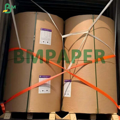 250gm 300gm Beyaz Kraft Kağıdı Asma Etiketleri Jumbo Roller, Kaba Yüzey