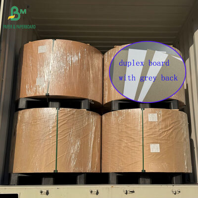 250 gram 300 gram kil kaplı dupleks tahta Gri Arkada Paket için 27.25x28 inç
