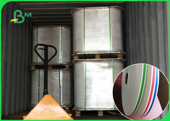 Parti İçin Biyolojik Olarak Çözünebilir Sarı İçme Pipeti Kağıdı, Renkli Çizgili