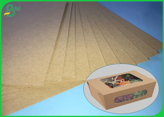 Kutu Yapmak İçin 70 * 100cm 200gsm - 400gsm FSC SGS Brown Kraft Board